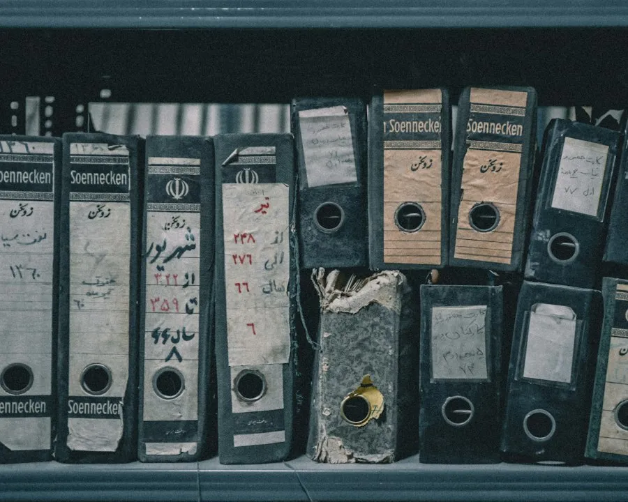 file organization mistakes