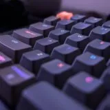 Photo custom keyboard layout QMK VIA setup